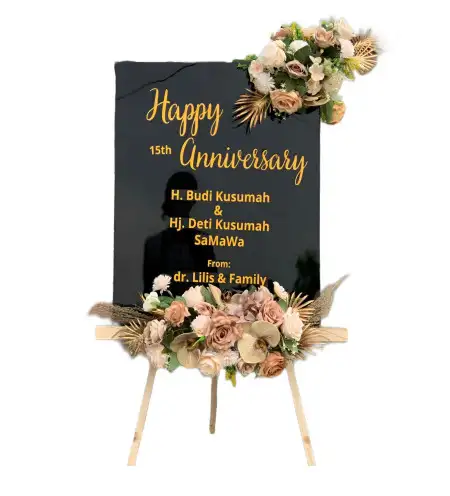 Papan Bunga Akrilik Lemahkarya